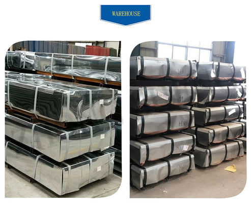 Galvanized Roof Sheet for Buildings Prime 0.45mm/0.48mm Thickness Expand Width 1000mm Decoiling Processing Service