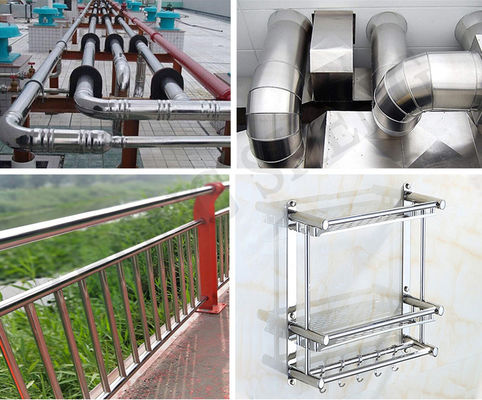 300 Series Cold Rolled Hot Rolled Seamless Stainless Steel Round Square Tube Pipe 304 321 316 301 310S Seamless Pipe