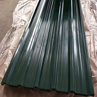 DX53D Grade Roof Top Design Prepainted Galvanized PPGI RAL 6024 Traffic Green Color Coated Roofing Sheet for Roofing