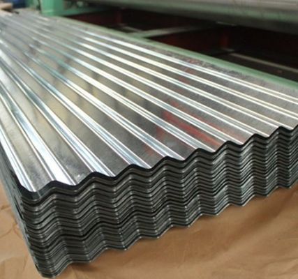 Regular Spangle Z80g GI Galvanized Corrugated Roofing Plate Sheet 0.12*800*3000mm Size with Decoiling Processing Service