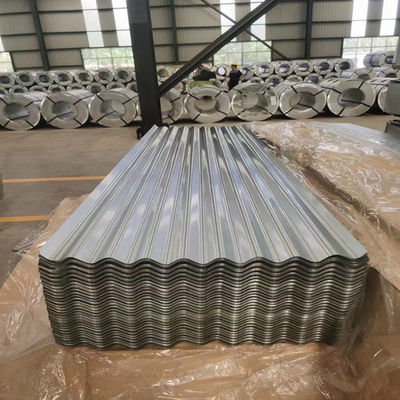 Regular Spangle Z80g GI Galvanized Corrugated Roofing Plate Sheet 0.12*800*3000mm Size with Decoiling Processing Service