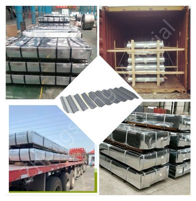 Regular Spangle Z80g GI Galvanized Corrugated Roofing Plate Sheet 0.12*800*3000mm Size with Decoiling Processing Service