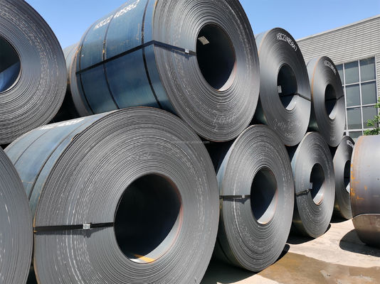 Q195 Q235 Q345 Q235B 0.8-300mm Thickness MS HRC Iron Low Carbon Hot Rolled Steel Coil for Container or Bulk Shipment
