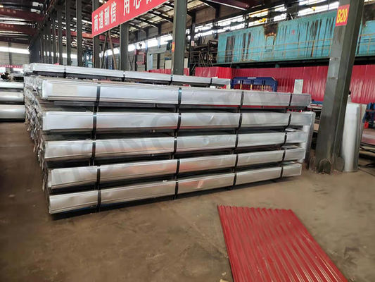 FOB CIF CFR EXW Term Zinc Coated GI Galvanized Roofing Corrugated Plate Sheet 0.3mm 0.5mm 1.0mm Thickness Customized Size