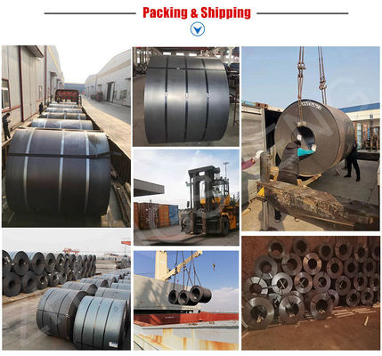 ISO Hot Rolled Mild Steel Coil Hrc Sphc Sphd Sphe Ms Ss400 A36 Carbon Steel Coil In Within Customized Size And Shipment