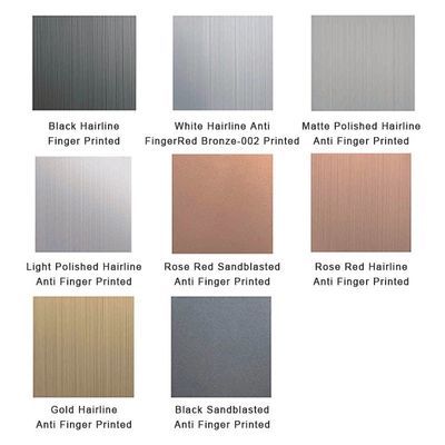 LH 430 304 304L 310S SS Sheet Mirror Golden 4x8 Steel Sheet with 2B Surface Finish and LH Steel Grade