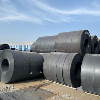 Customized Size S235JR HRC ms Steel Coil ASTM A36 Iron Low Carbon Q345 hot rolled steel coil for Structural Applications
