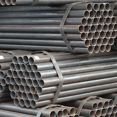 ERW WELDED STRUCTURE PIPE Hot Rolled Q195 Q235b St37 Black Seamless Welded Carbon Steel Pipe