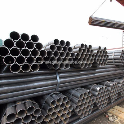 ERW WELDED STRUCTURE PIPE Hot Rolled Q195 Q235b St37 Black Seamless Welded Carbon Steel Pipe
