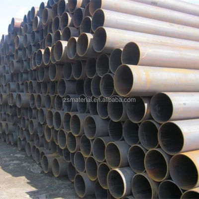 ERW WELDED STRUCTURE PIPE Hot Rolled Q195 Q235b St37 Black Seamless Welded Carbon Steel Pipe