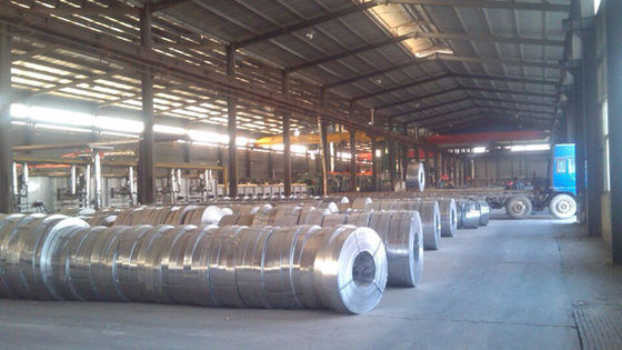 Non-oiled Galvanized Steel Roll Strips 0.6mm *160mm 0.8mm *200mm for PVOC Certificate in Bulk