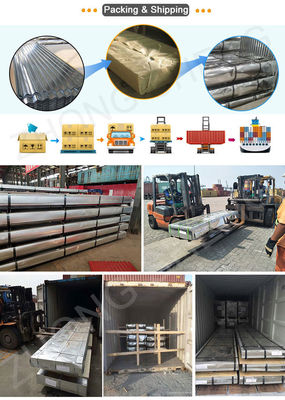 GI Roofing Sheet BWG 34 Bhushan Regular Spangle Galvanized Corrugated ISO Stamped Length 1 12m or as Requested by Client