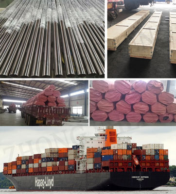 Round Stainless Steel Pipe ASTM A270 A554 SS304 316L 316 310S 440 1.4301 321 904L 201 Square Pipe Inox SS Seamless Tube