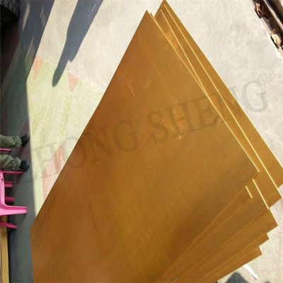 195MPa Ultimate Strength Non-Alloy Copper Plate for Earthing and Grounding Brass 2mm Thickness