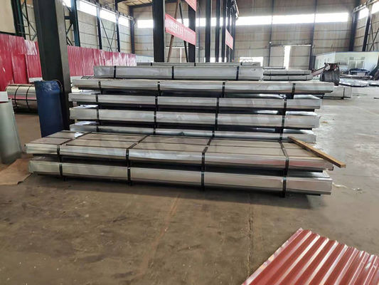 Prime Galvanized Roof Sheet for Buildings 0.5mm 0.8mm 1.0mm Thickness Coating Types PE/PVDF/HDP/SMP Tolerance ±1% Made