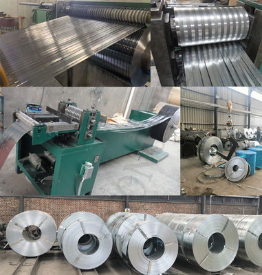 Galvanized Coated Zinc Spangle Steel Tape DX51D Z30-Z275 Hot Dipped Small Spangle
