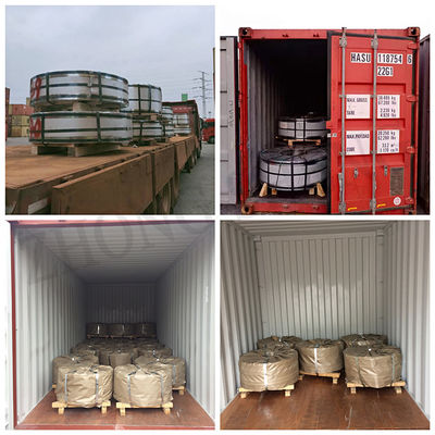 ASTM/AISI/SGCC/CGCC/TDC51DZM/TDC52DTS350GD/TS550GD/DX51D Z Q195-q345 Hard Galvanized Steel Strips for Pipes and Cables