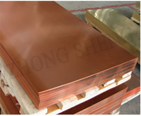 3mm Thick 8 x 4 Feet Copper Sheet ASTM C18150 C18200 C17200 C1720 of Prime and Non-Alloy Material for Products