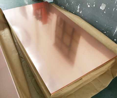 99% Cu Welding 0.05mm-1mm Thickness 4x8 Copper Sheets with Processing Service and Affordable