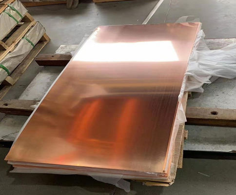 99% Cu Welding 0.05mm-1mm Thickness 4x8 Copper Sheets with Processing Service and Affordable