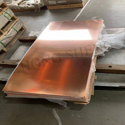 99% Cu Welding 0.05mm-1mm Thickness 4x8 Copper Sheets with Processing Service and Affordable