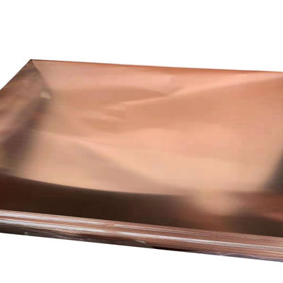 High Purity 99% Cu Customized H62 H65 0.8mm Thickness Copper Plate/Sheet for Industrial Applications