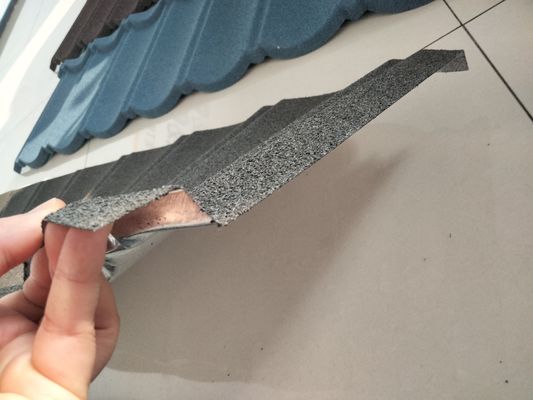 Stone Coated Steel Roofing Tile Roman Tile with 20g-275g/m2 ZINC Coating and PVOC Certification