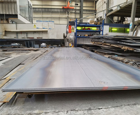 Non-Alloy Q235B Hot Rolled Mild Steel Sheet S355JR Carbon Steel Plate with Dull Surface Finish
