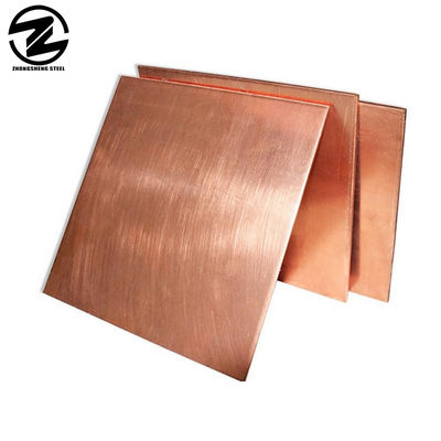 1mm Thickness Brass Copper Sheet for Roofing 30% Elongation and Environmentally Friendly