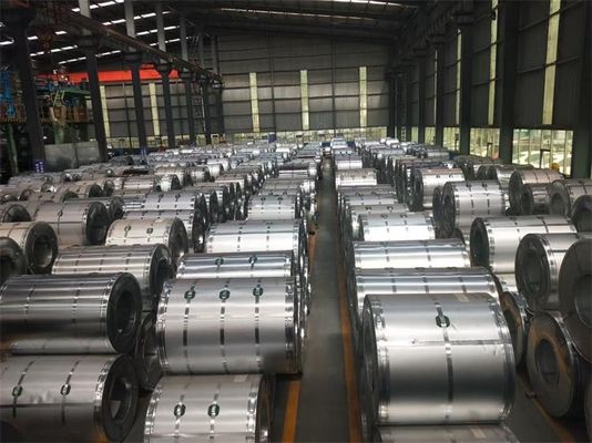 Large Tonnage DX51D Z275g 1219mm Width Big Spangle GI Hot Dipped Galvanized Steel Coil with ±1% Tolerance and Samples