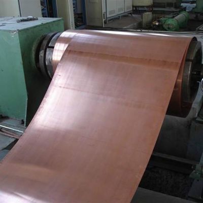 Strength C12200 Copper Plate Sheet at with Punching Processing Service and 217-275 MPa Ultimate Strength