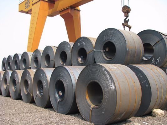 Direct from 0.8mm 1.2mm 1.5mm Hot Rolled Strip Steel Coil for Cutting Processing Service SS400 Q235B S235JR