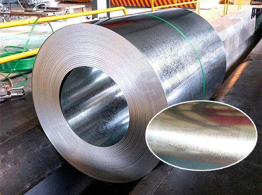 JIS Standard Big Spangle Galvanized Steel Coil Z275 with 0.35mm Thickness and 3-8 Tons Coil Weight