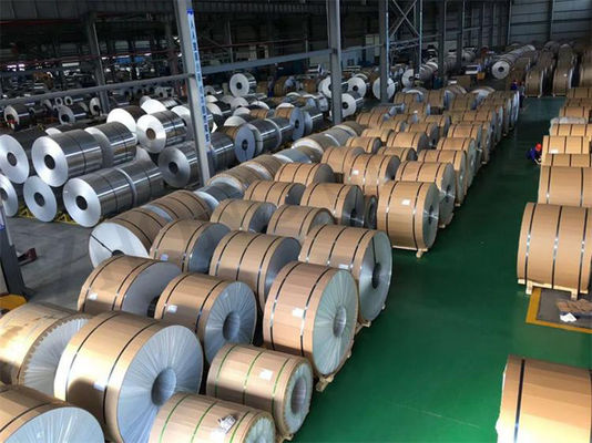 Q235B 3000 1050 0.12mm 2.0mm 3.0mm Thickness Master Coil Aluminum with Cold Rolled Technique from Mid Hardness