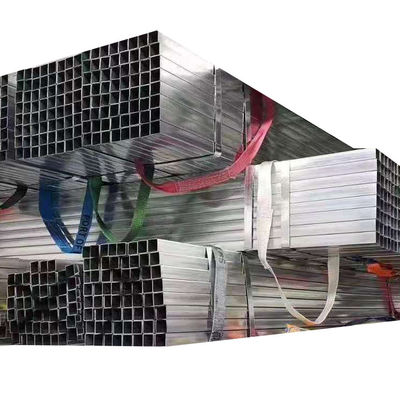 Construction Structure Standard BS1387 Gi Square Pipe Galvanized Square and Rectangular Steel Pipe All Size in Warehouse