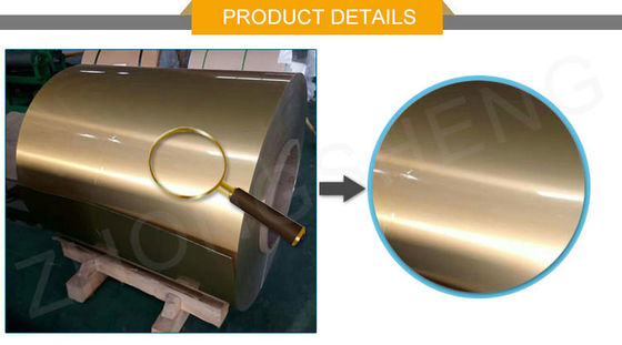 Color Coated Aluminum Coil for Constructions 6000 7000 0.8mm 1.0mm Thickness Customized Color Surface