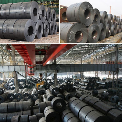 ASTM A-131 A36 Q235 HR carbon MS Hot rolled steel coil Guaranteed and quantity 5*1500mm size for in non-alloy industries