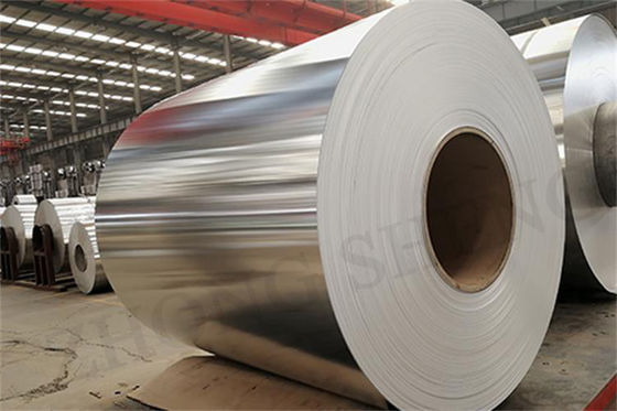 3102 3105 Mirror Reflective Aluminum Coil with Regular Spangle and Slightly Oiled at Best