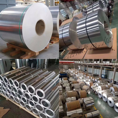 3102 3105 Mirror Reflective Aluminum Coil with Regular Spangle and Slightly Oiled at Best