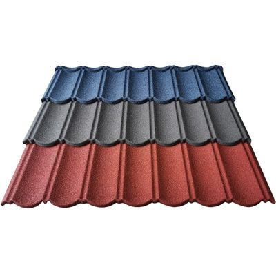 Term FOB CIF CFR Stone Coated Metal Roof Tile Sheet Width at Request Aluminium Zinc Roofing Materials