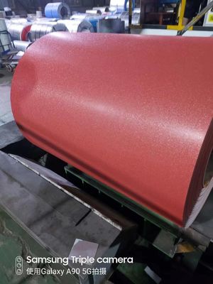 Customers Samples Color Durable Wrinkle Surface Prepainted Galvanized Cold Rolled Technique PPGL PPGI Steel Coil for Products