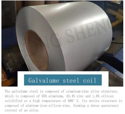 1060/1100/3003/3102/3105/3004etc. Grade Aluzinc Dx51d Prepainted Galvalume Steel Coils for Construction Grade
