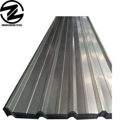 28 Gauge 0.5mm Thick Corrugated Sheets Galvanized Roof Sheet with Other Expand Width Options and 3601-3660mm Length