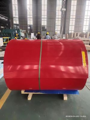 Width 100-1250mm Coil Roll Cold Rolled ASTM PPGI PPGL Ral Color Coated Steel Coil Prepainted Galvanized Steel Coil PPGI