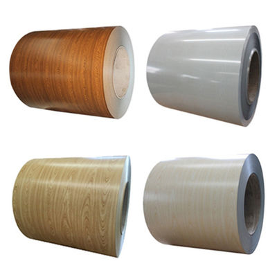 White Color Coated Steel Coil Galvanized Metal Coil 3-8 Tons Coil Weight 100-1250mm Width for Fence