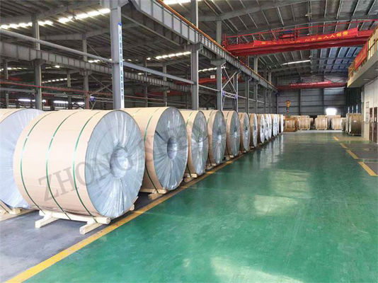 Round Roll 78mm 15 inch Aluminum Coil for Gutters ASTM 8011 Coated Silver Aluminum Strips Grade A1050