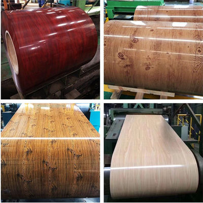 0.12-1mm Thickness Full Hard PE PVDF Color Coated Zinc Iron Roll Prepainted Galvanized Steel PPGI Coil for Roofing Sheet