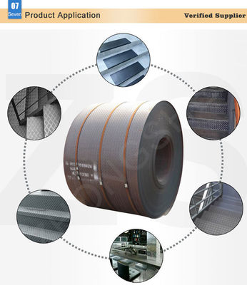 Q235 A36 SS400 Carbon Mild Steel Checkered Sheet Floor Plate with Hot Rolled Technique and Bending Processing Service