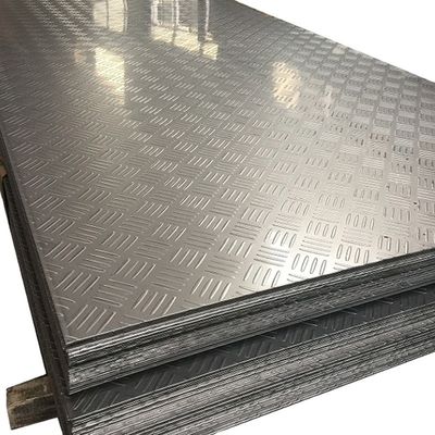 Q235B Hot Dipped Galvanized Checkered Iron Floor Steel with 7 Days Stock and PVOC Certification in 1251-1500mm Width