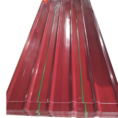 Prepainted Hot Dip Galvanized Technology Ral 3003 3013 3020 3028 PPGI Corrugated Roofing Iron Sheet with Customized Size